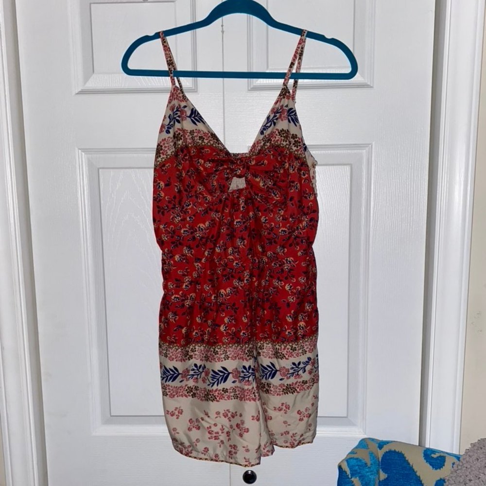 Patterned Romper